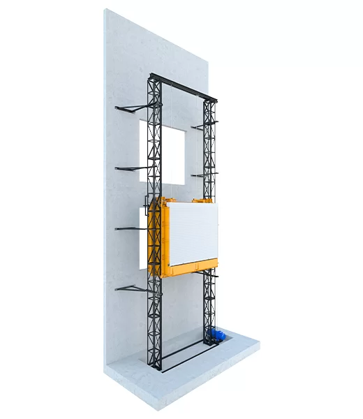 Двухмачтовый подъемник 1000 кг, 24 м Фото в Ростове-на-Дону